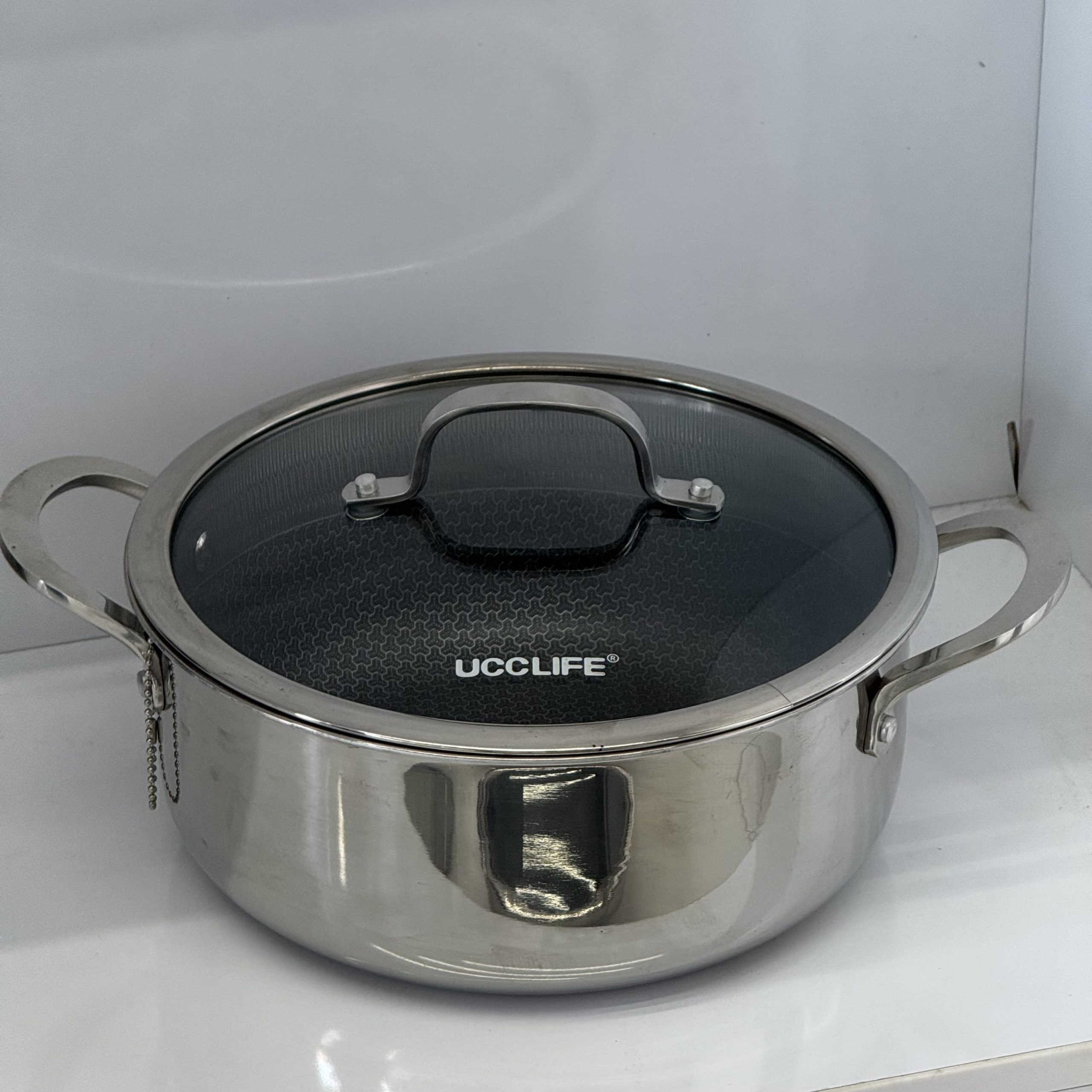 سرویس قابلمه 11 پارچ استیل لیزری UCCLIFE